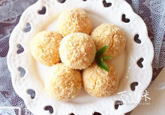 西式糕点椰蓉球的15种做法，做法简单，酥脆可口椰香浓郁